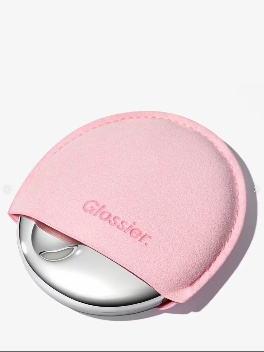 Glossier Chrome Swivel Mirror - Picture 2 of 4